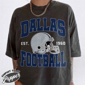 Dallas Football Classic-Inspired Look Comfort Colors T-Shirt 91